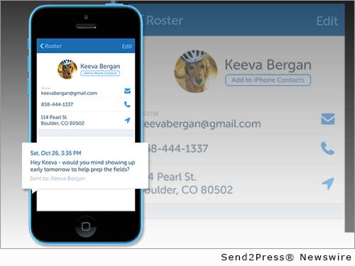Teamsnap Acquires Rostering Mobile App Hometeam Send2press Newswire