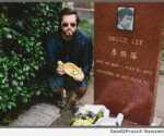 XVALA at Bruce Lee's grave
