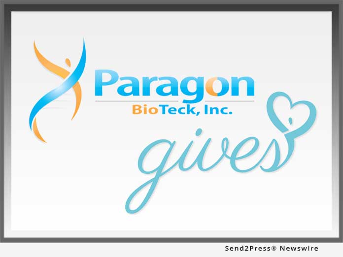 Paragon BioTeck Gives