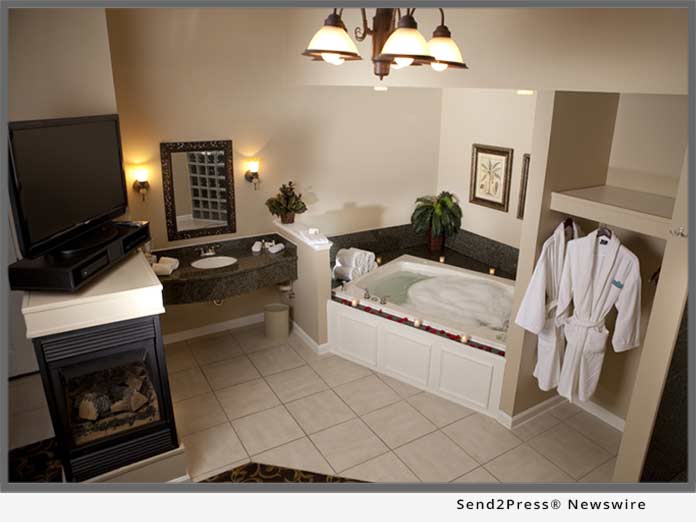 Belamere Suites Two person jacuzzi tub