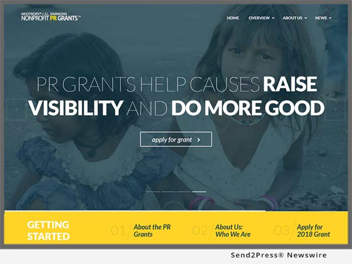 JL Simmons Non-Profit PR Grant JL Simmons Non-Profit PR Grant