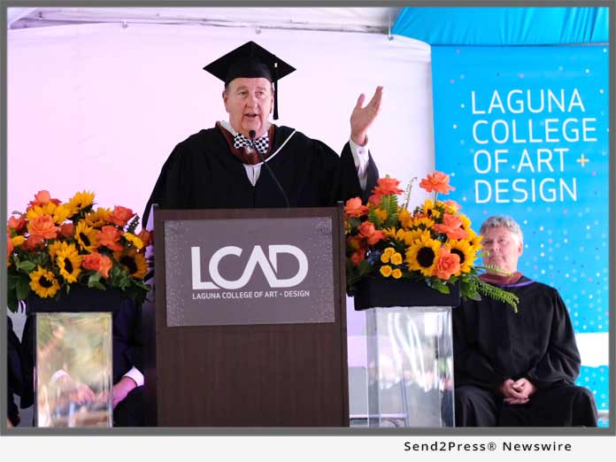 NEWS: Laguna College of Art and Design Celebrates Class of 2018 Steve Van Doren at LCAD