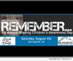 Jholie Moussa REMEMBER Awareness Day