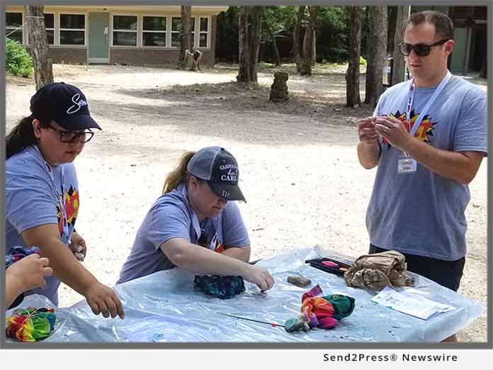 MQMR Pres. Michael Steer at Camp Impact