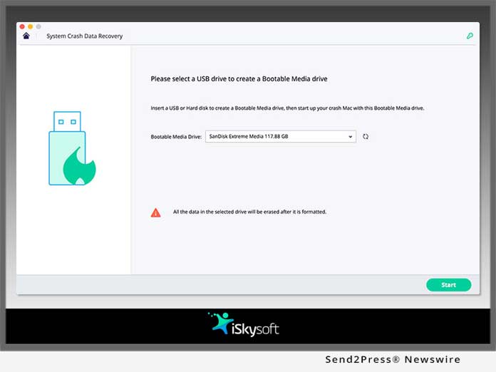 iSkysoft system recovery