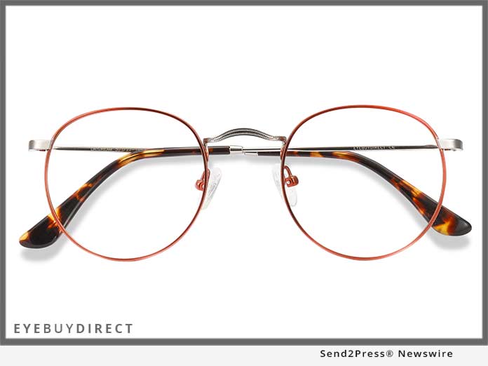 EyeBuyDirect Daydream in Cinnamon Red