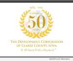 Clarke County Dev Corp Iowa 50 Years