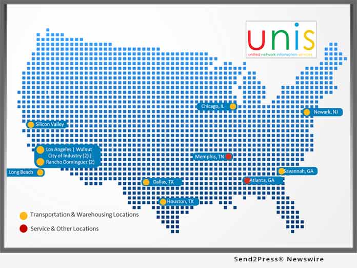 UNIS LLC Map