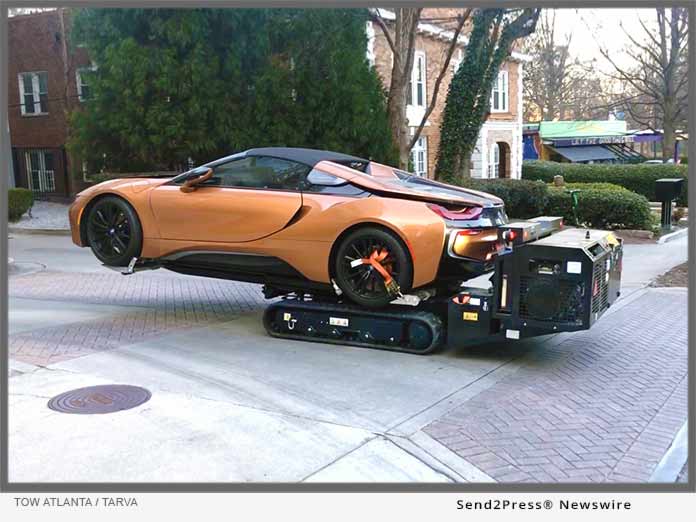 Tow Atlanta - TARVA Robot with BMW i8