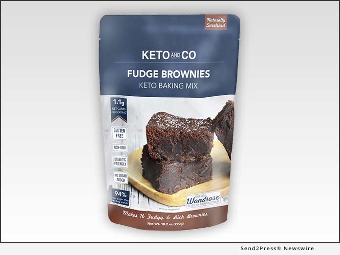 Keto and Co Fudge Brownies