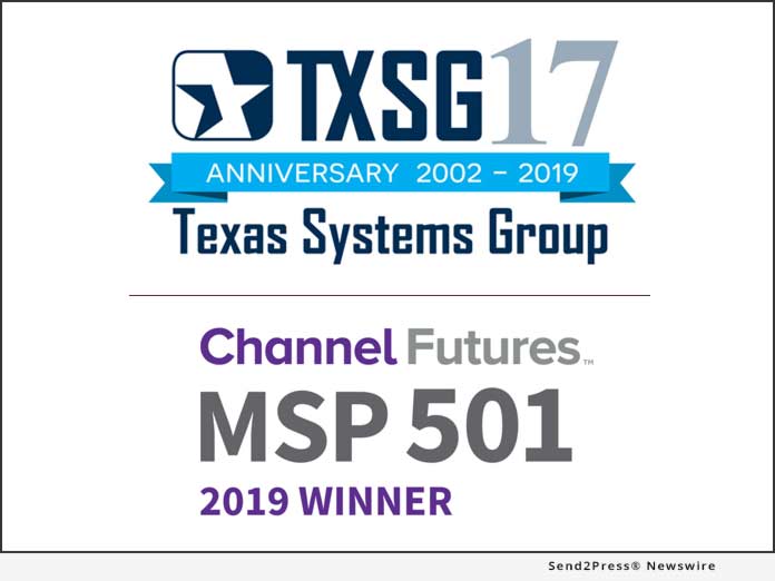 Texas Systems Group - MSP 501 2019 Winner