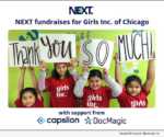 NEXT fundraises for Girls Inc of Chicago