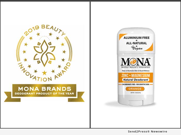 MONA Brands - Deodorant Product Of The Year