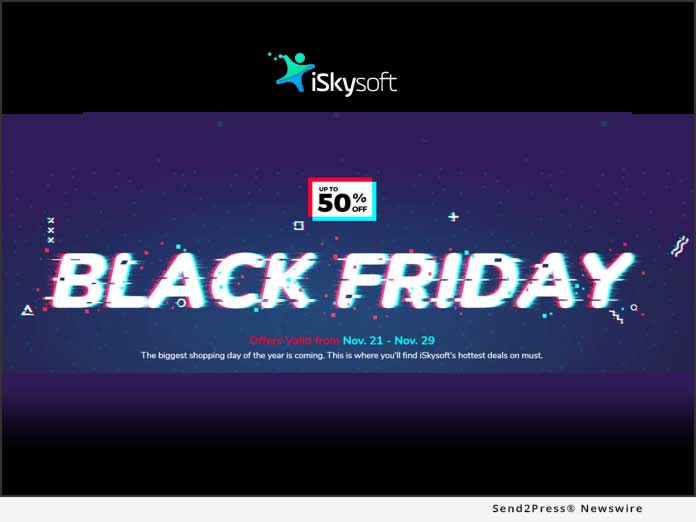 iSkysoft Black Friday 2019