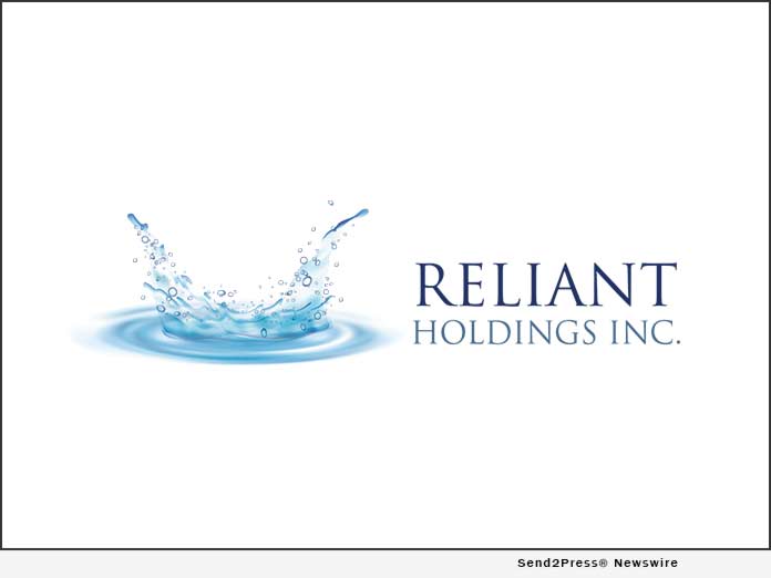 News from Reliant Holdings Inc