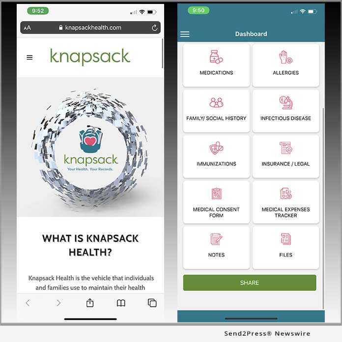 Knapsack Health App