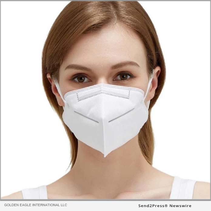 KN95 disposable mask from Golden Eagle International LLC