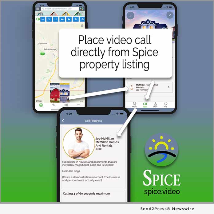 Spice Homes Cures Real Estate Blues with Video Calls Built into Property Listings