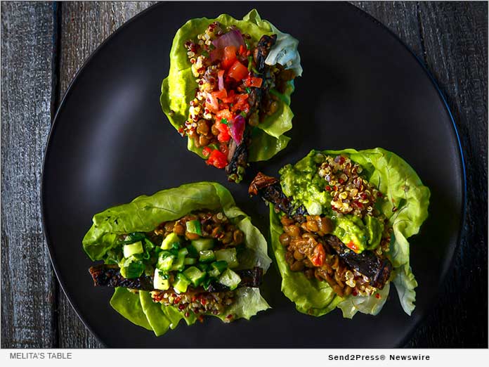 Melita’s Table - Butter Lettuce Shell Vegan Tacos