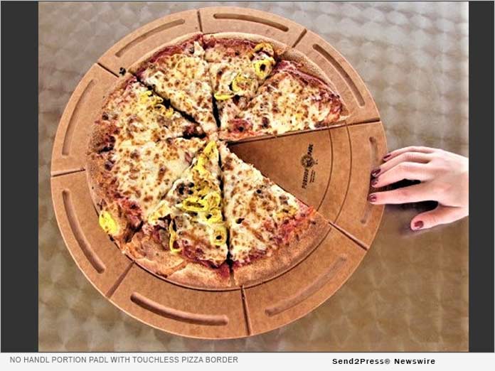 No HandL Portion PadL with the Touchless Pizza Border