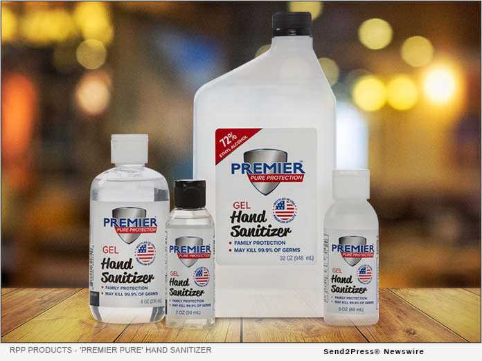 RPP Products 'Premier Pure' Hand Sanitizer