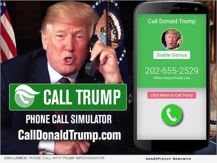 Call Donald Trump (satire) CallDonaldTrump.com