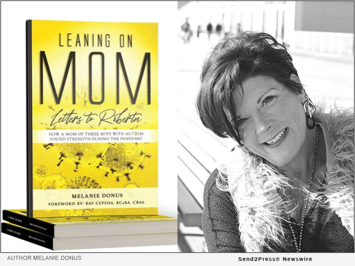 Author Melanie Donus - Leaning on Mom