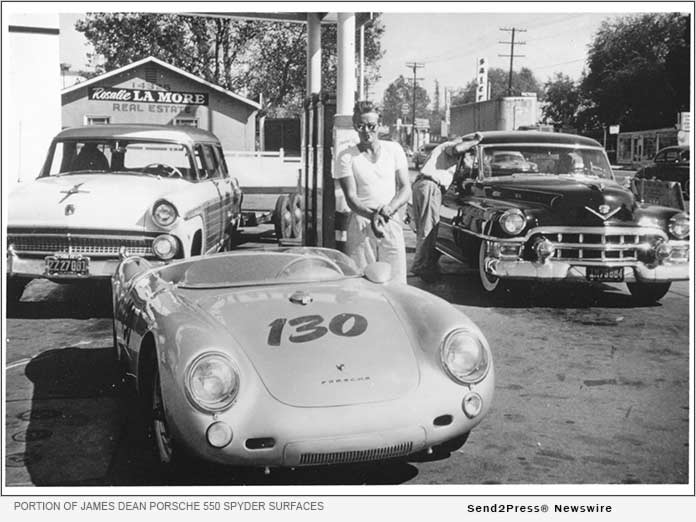 Major Part of James Dean's Porsche 550 Spyder Surfaces