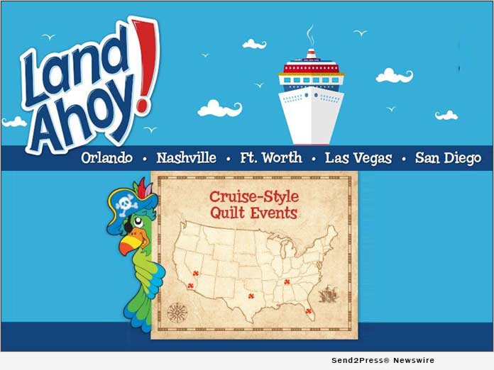 Land Ahoy! Cruise-style Quilt Events