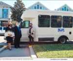 Moody donates a transport bus to St. Vincent House