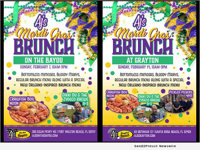 AJ's Second Annual Mardi Gras Brunch