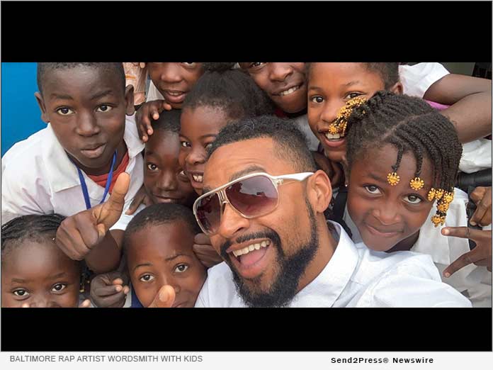 Baltimore Rap Artist Wordsmith with Kids