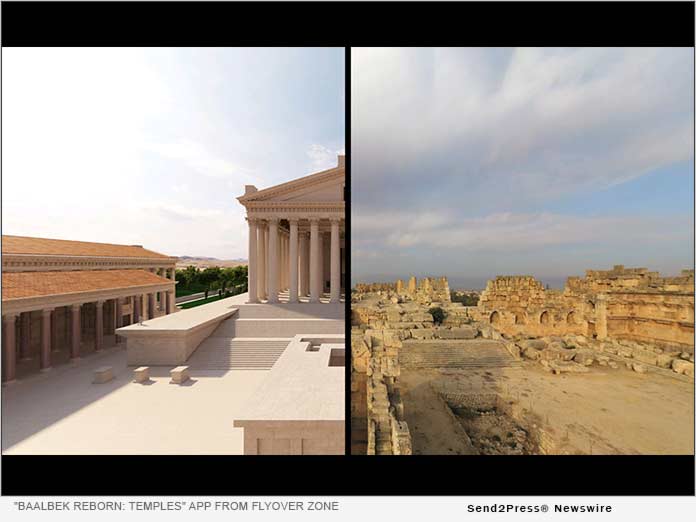 "Baalbek Reborn: Temples" app from Flyover Zone