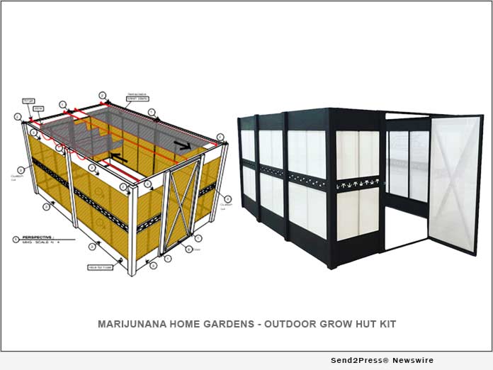 Marijunana Home Gardens Announces its Outdoor Grow Hut Kit