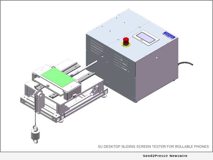 SU Desktop Sliding Screen Tester for Rollable Phones