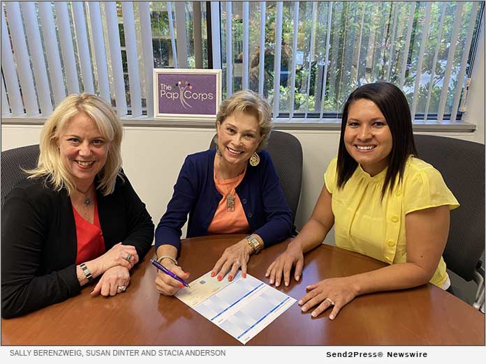 Sally Berenzweig, Susan Dinter and Stacia Anderson