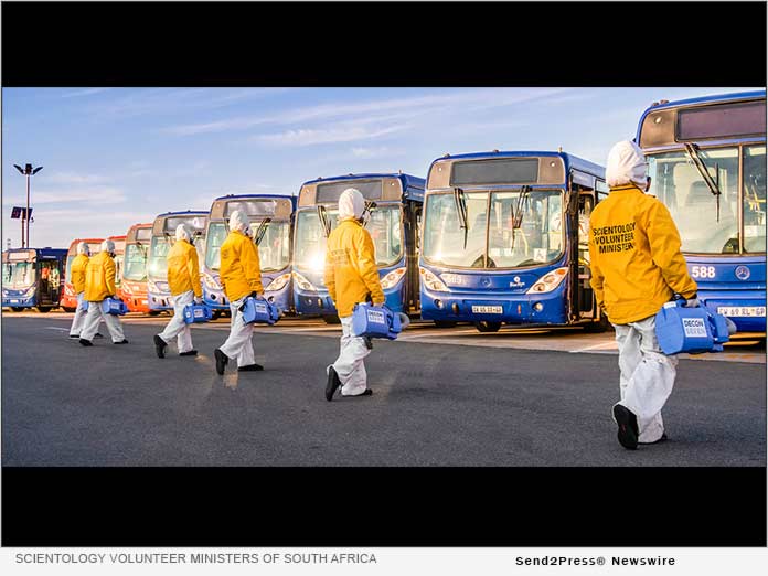 Scientology Volunteer Ministers of South Africa have provided more than 1.1 million hours of service