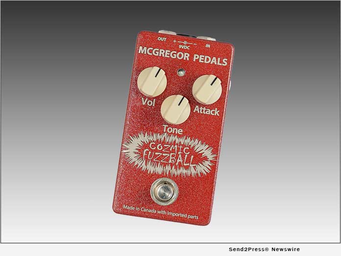 McGregor Pedals Introduces the Cozmic Fuzzball Pedal