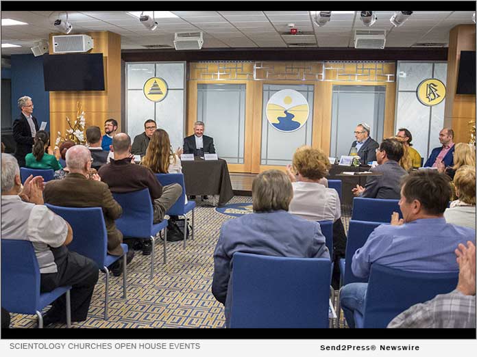 Scientology Churches hold open house events and forums