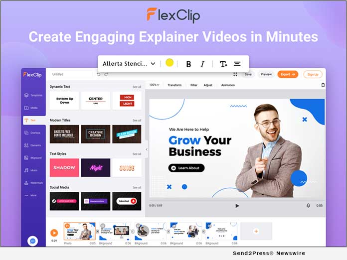 FlexClip - Create Explainer Videos