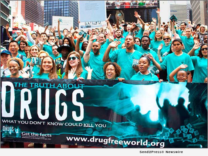 Truth About Drugs initiative at Times Square