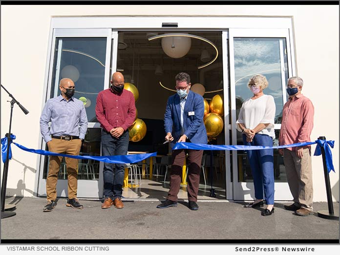 Vistamar School ribbon cutting. Photo credit: CW Productions.