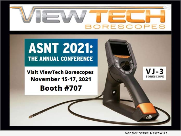 ViewTech Borescopes at ASNT 2021