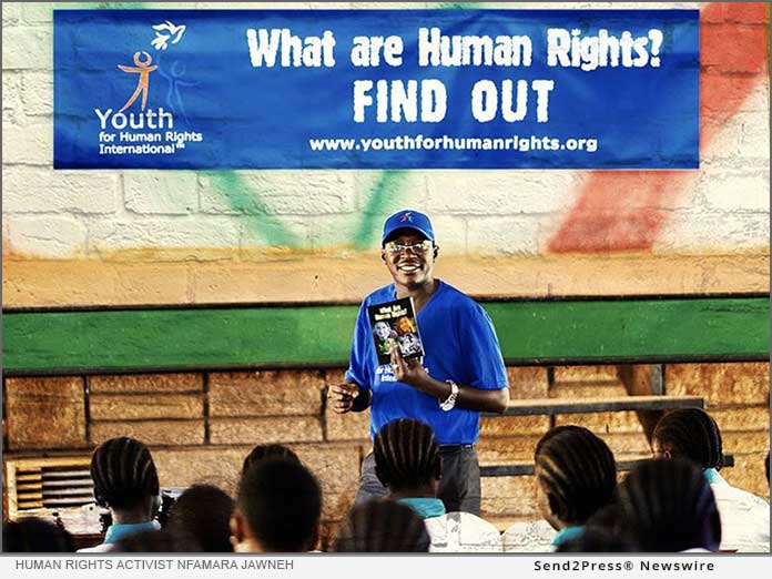 Human rights activist Nfamara Jawneh, featured in an episode of Voices for Humanity