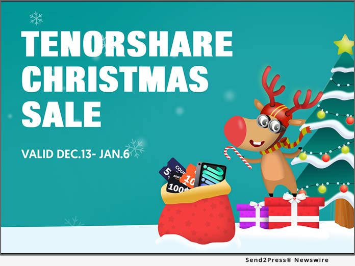 Tenorshare Christmas Sale 2021