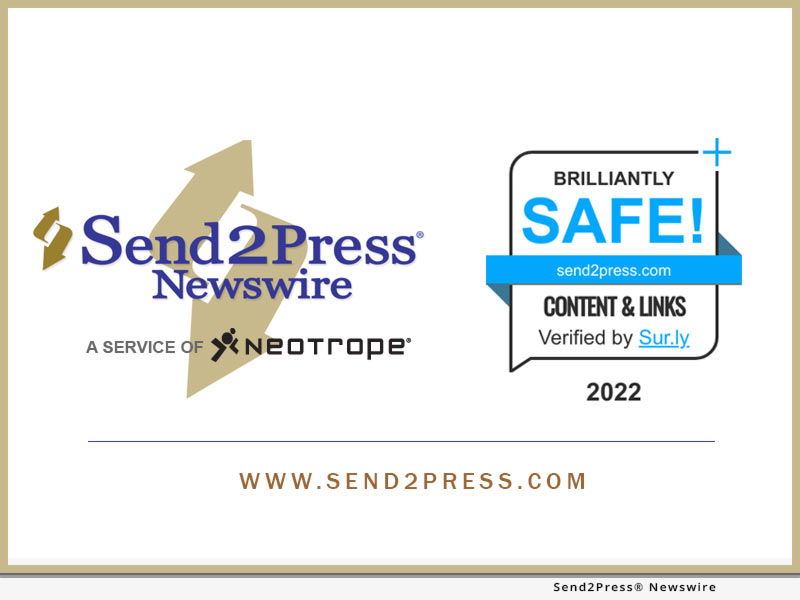 Send2Press - Brilliantly Safe! Award for 2022