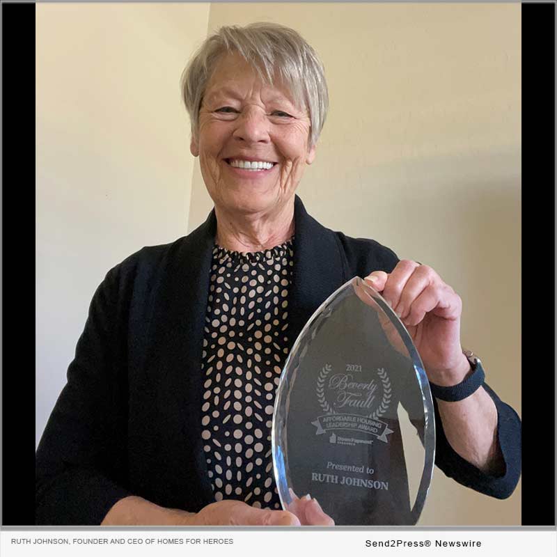 Ruth Johnson earns 2021 Beverly Faull Affordable Housing Leadership Award