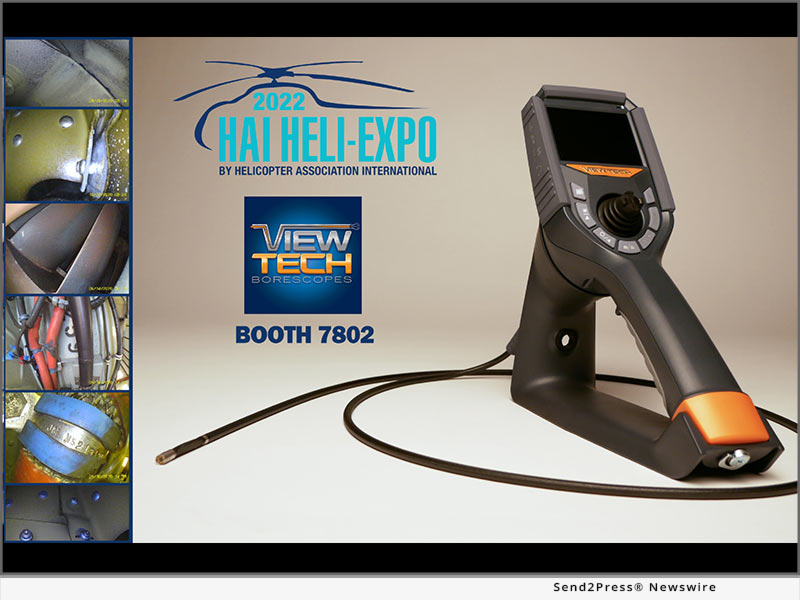 ViewTech Borescopes at HAI HELI-EXPO 2022