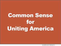 Common Sense for Uniting America