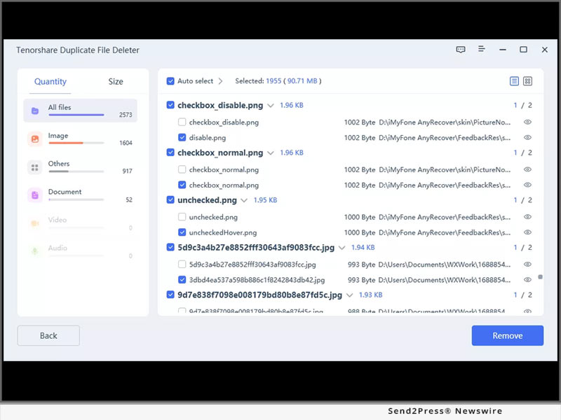 Tenorshare Duplicate File Deleter